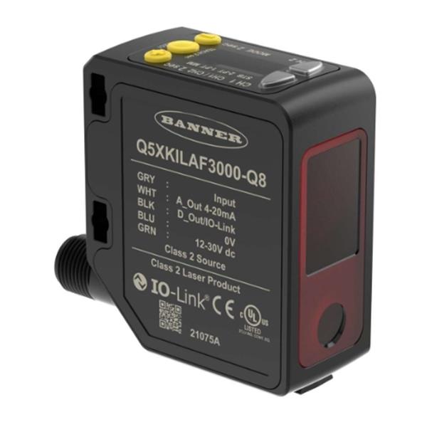 BANNER邦納美國Q5X 系列光電傳感器Q5XKULAF3000-Q8