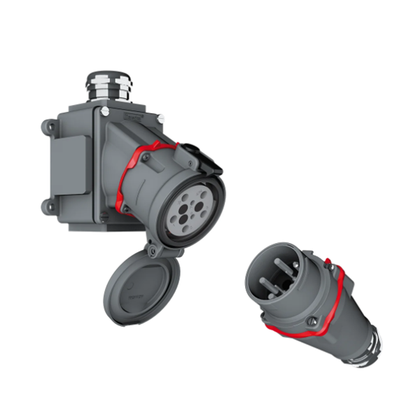 法國(guó)Marechal高溫插頭和插座125A–690V–IP66/IP67金屬